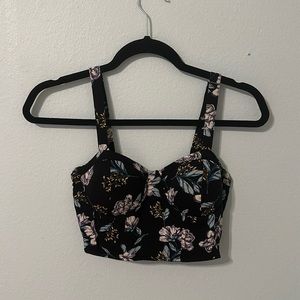 Corset crop top